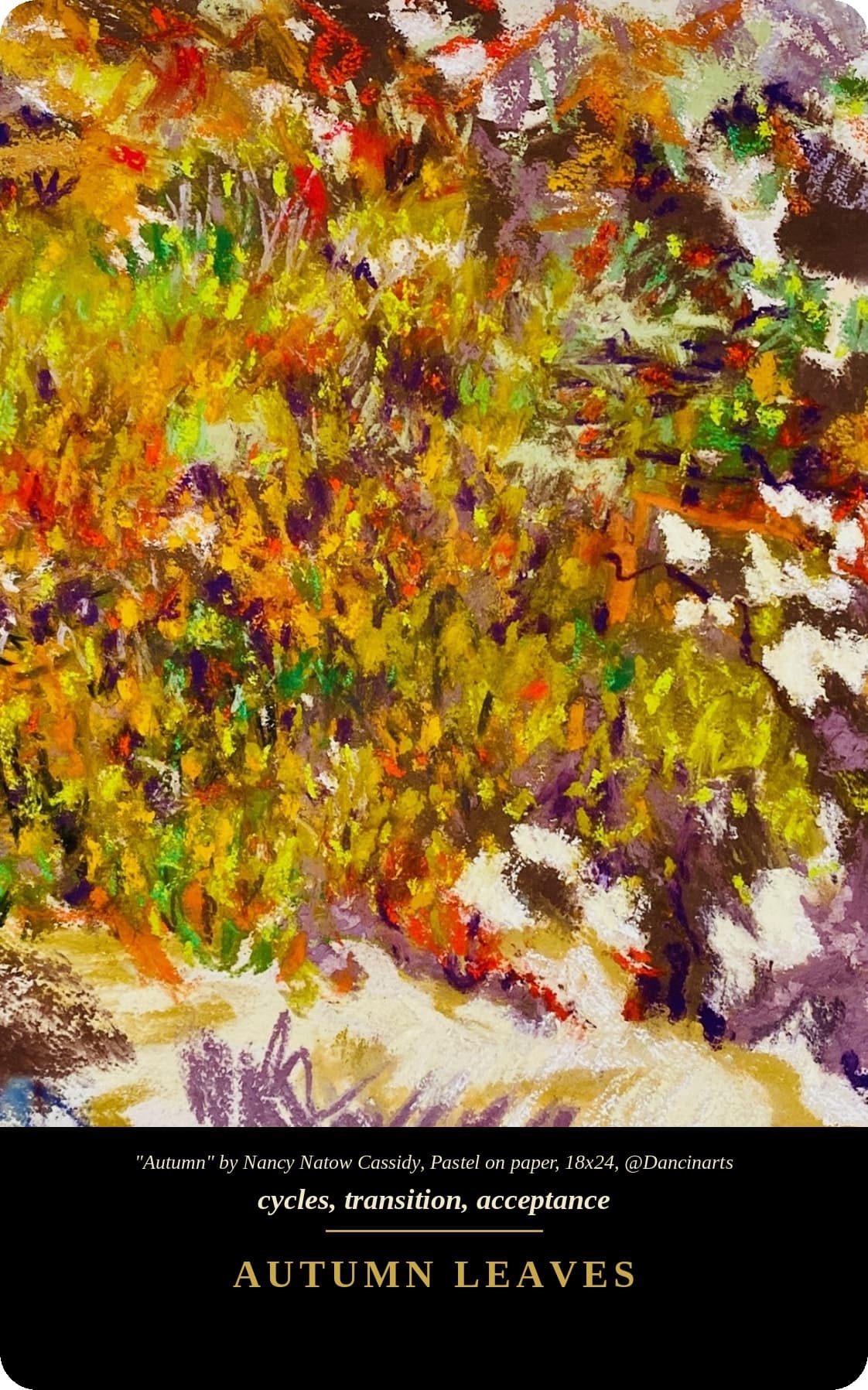 Autumn Leaves — cycles, transition, acceptance. Sound deck.